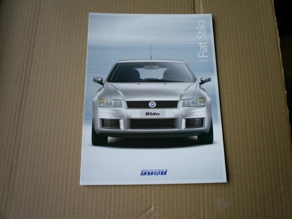 Fiat Stilo 1 / 2004 12 pag., Verzenden, Zo goed als nieuw, Overige merken