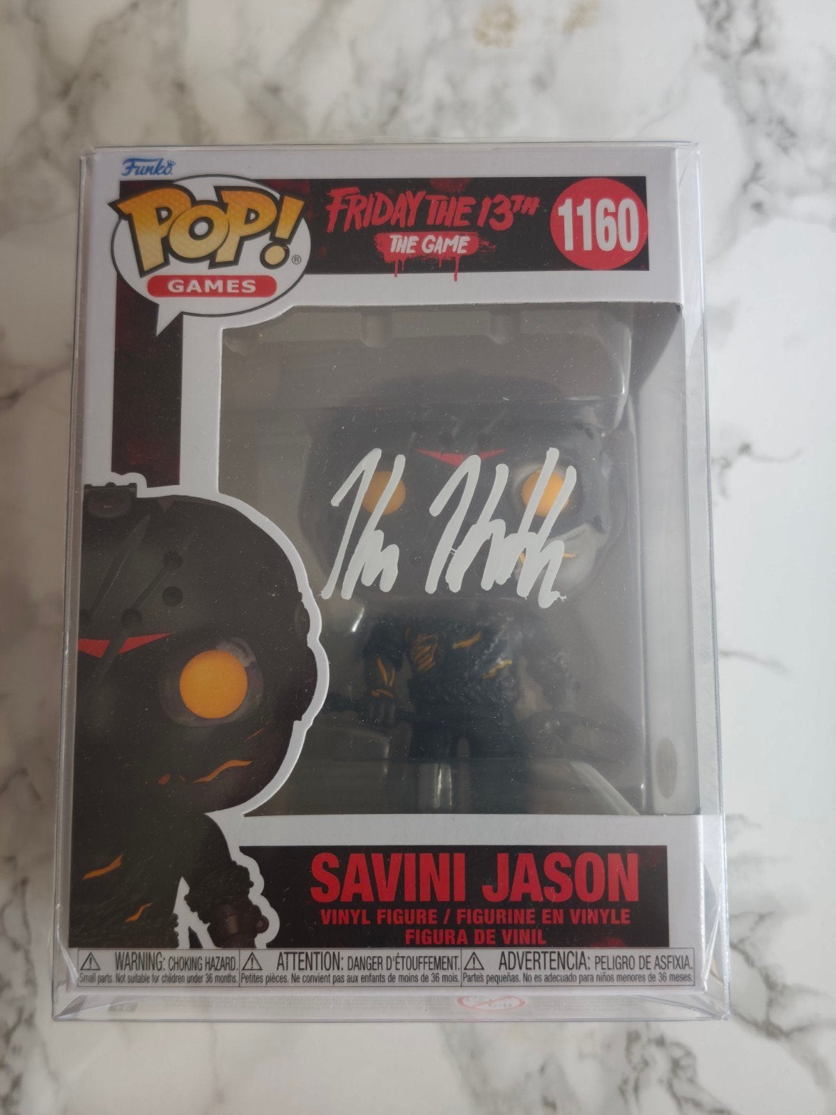 Funko Friday the 13th Savini Jason signed by Kane Hodder, Ophalen of Verzenden, Nieuw