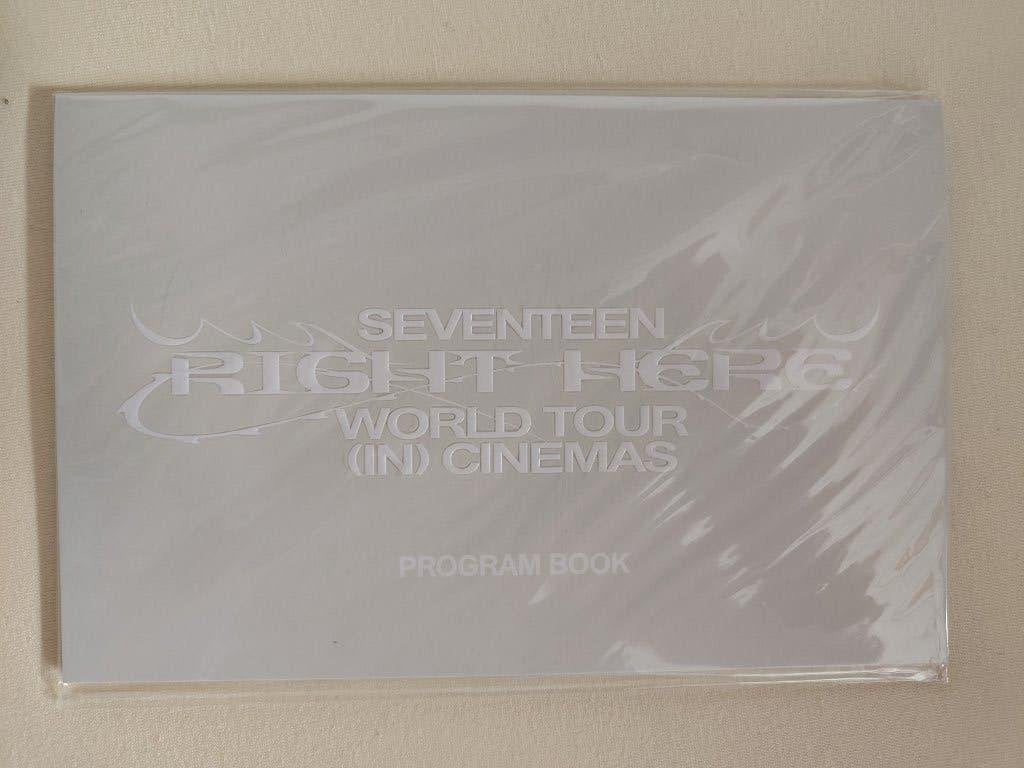 Kpop Seventeen Right Here world tour in cinemas program book, Ophalen of Verzenden, Nieuw, Boek, Tijdschrift of Artikel