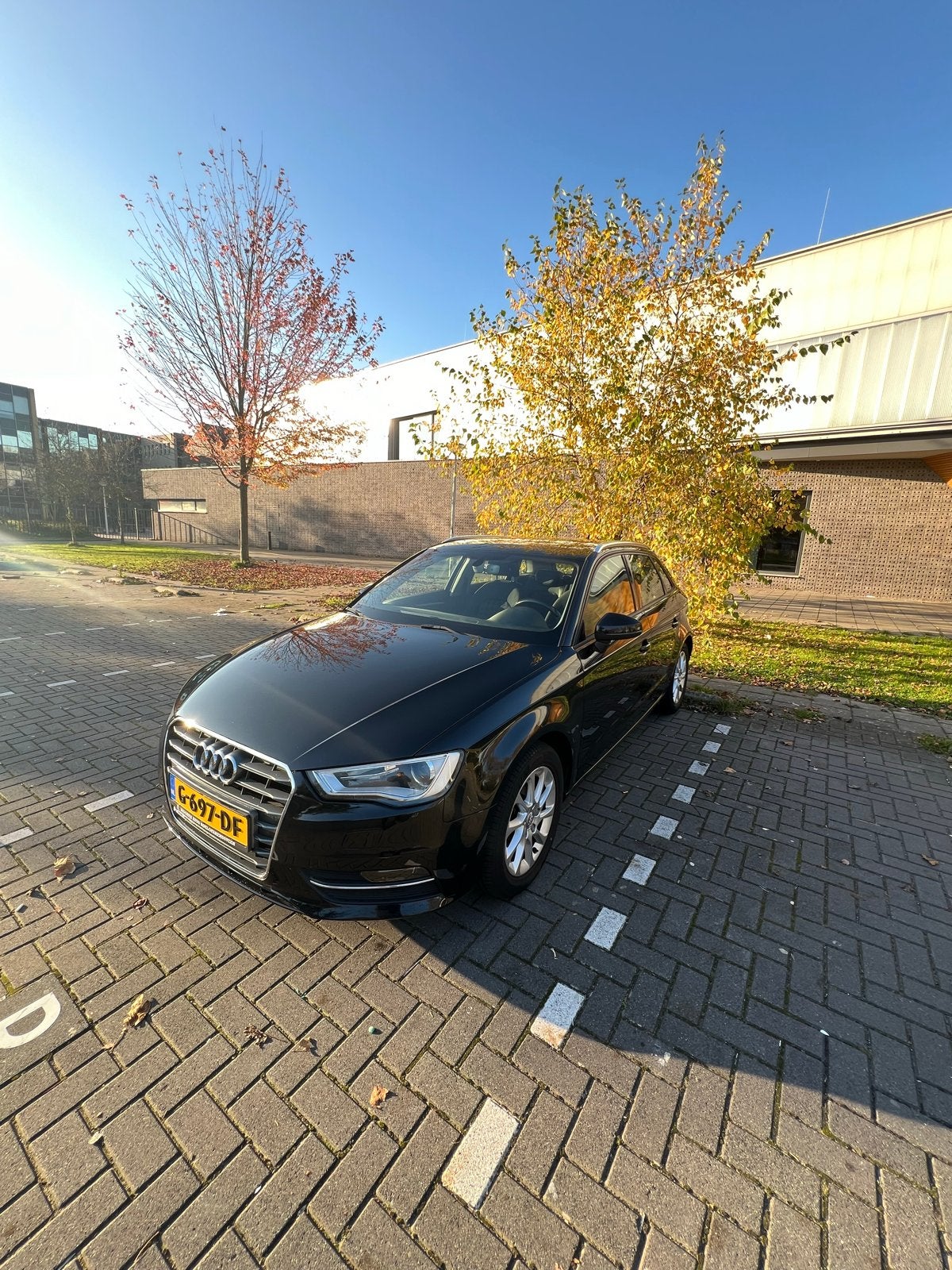 Audi A3 1.4 Tfsi 92KW Sportback S-tronic 2016 Zwart, Auto's, Audi, 125 pk, Zwart, 1395 cc, 650 kg