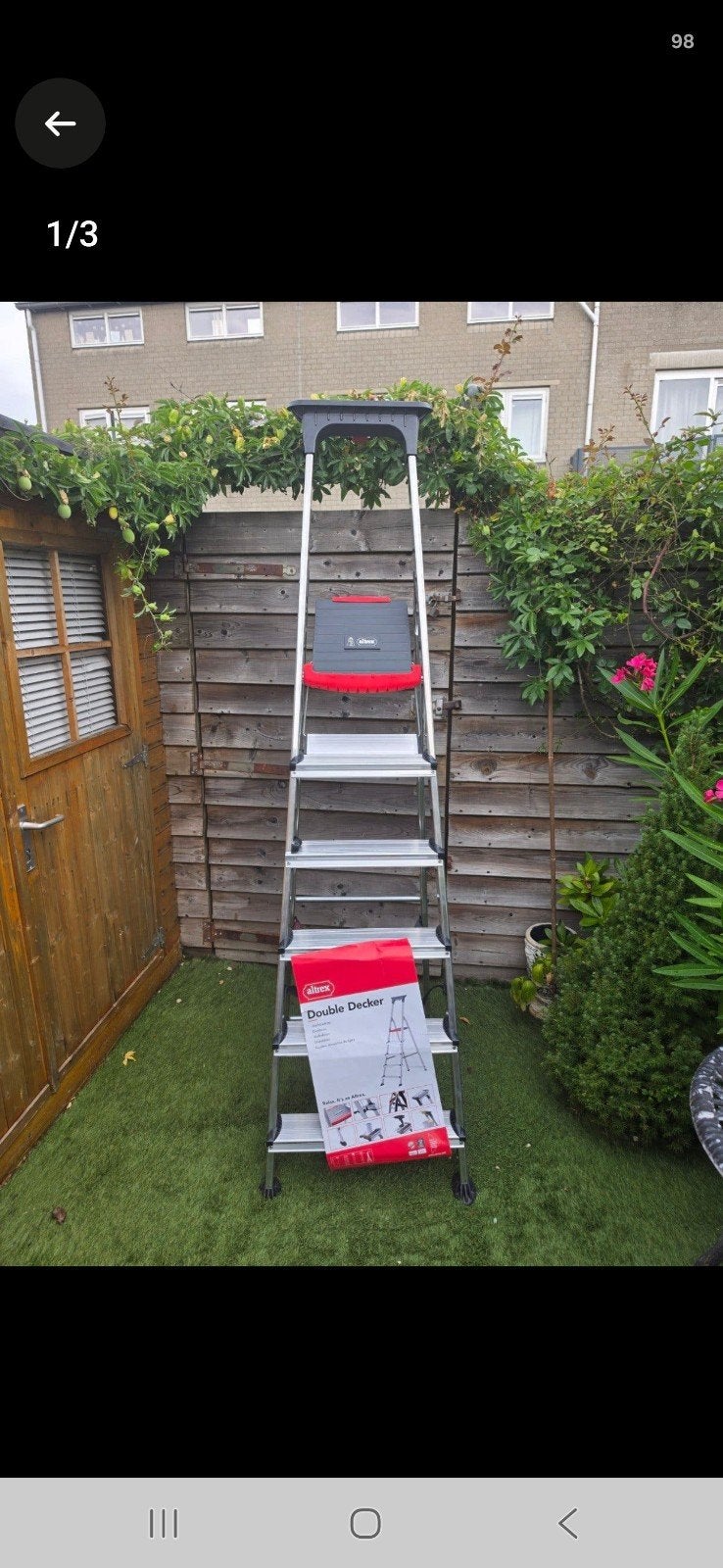 Altrex Double Decker huishoudtrap - Nieuw, Ophalen, Nieuw, Minder dan 2 meter