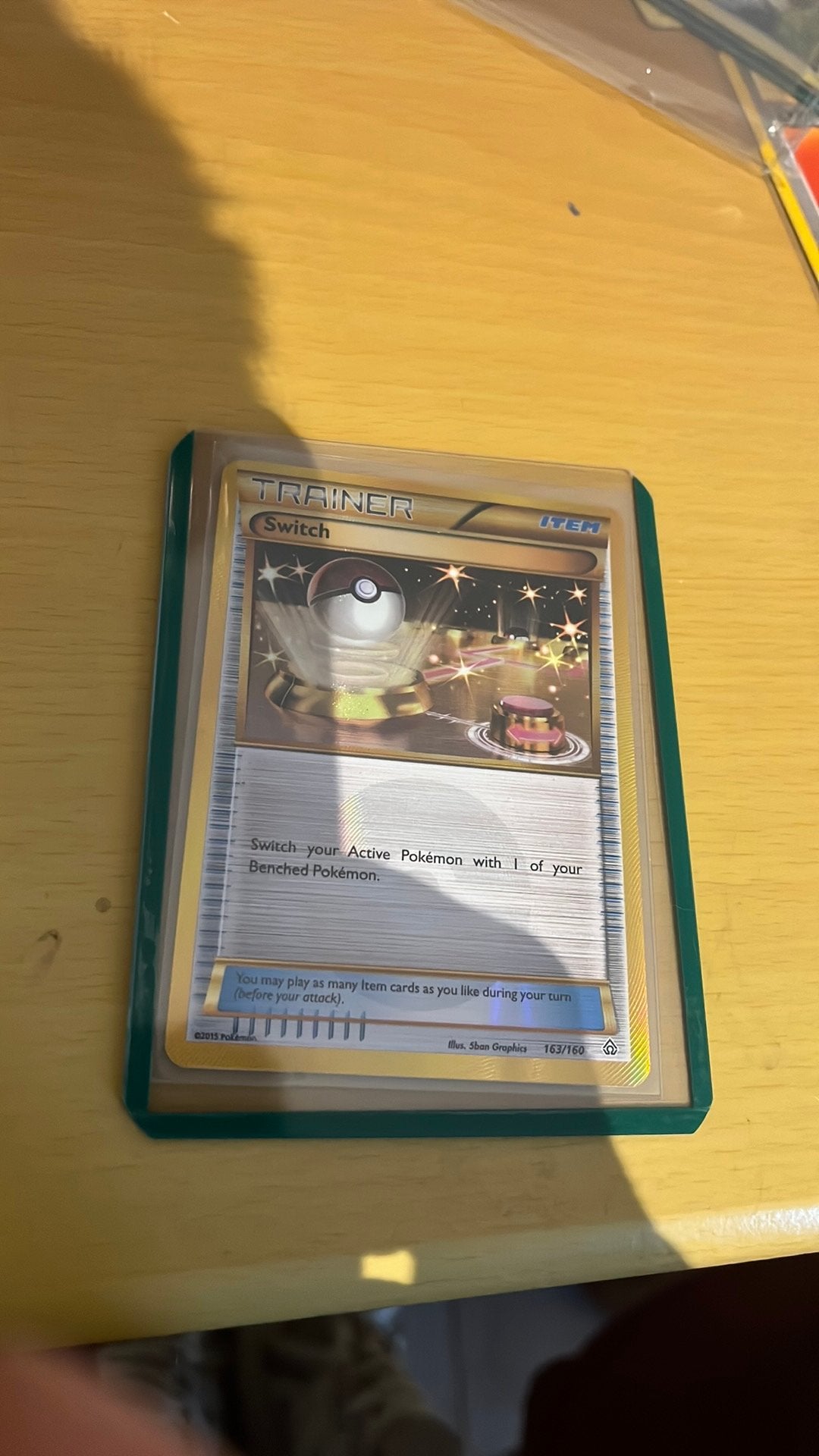 Golden switch 163/160, Ophalen of Verzenden, Zo goed als nieuw, Losse kaart