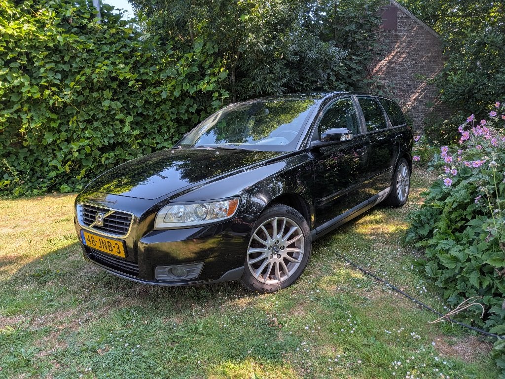 Volvo V50 1.8 2009 Zwart, Voorwielaandrijving, 125 pk, Zwart, 4 cilinders