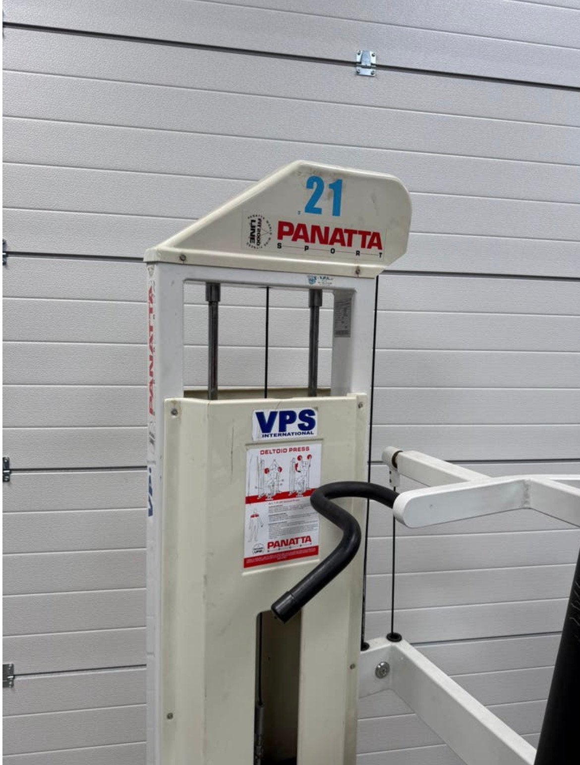 Panatta fit2000 shoulderpress / schulterpresse / shoulders, Ophalen, Benen, Gebruikt, -