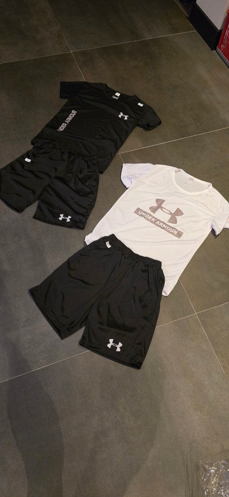 Nieuw Under Armour zomer set luchtig kinder maat L (158/165), Ophalen of Verzenden, Nieuw, Under Armour, Jongen of Meisje