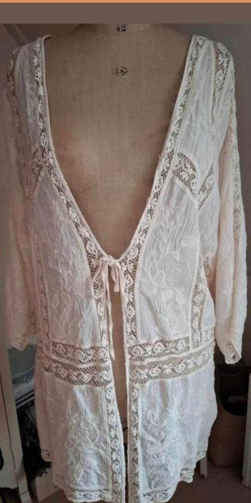 gaaf boho vest, Kleding | Dames, Ophalen of Verzenden, Zo goed als nieuw, Maat 38/40 (M), Overige kleuren