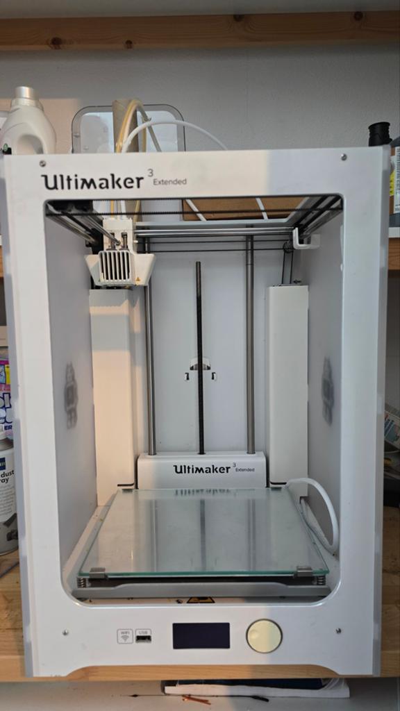 Ultimaker 3 Extended + 4 cores + filament, Computers en Software, 3D Printers, Ophalen