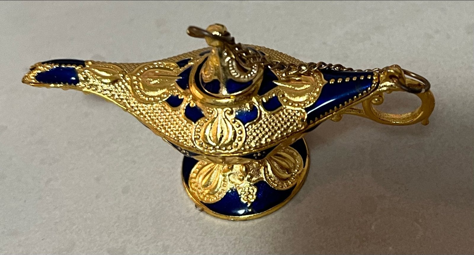 Aladdin's Wonderlampje- Blauw en Goudkleurig (nieuw), Ophalen of Verzenden