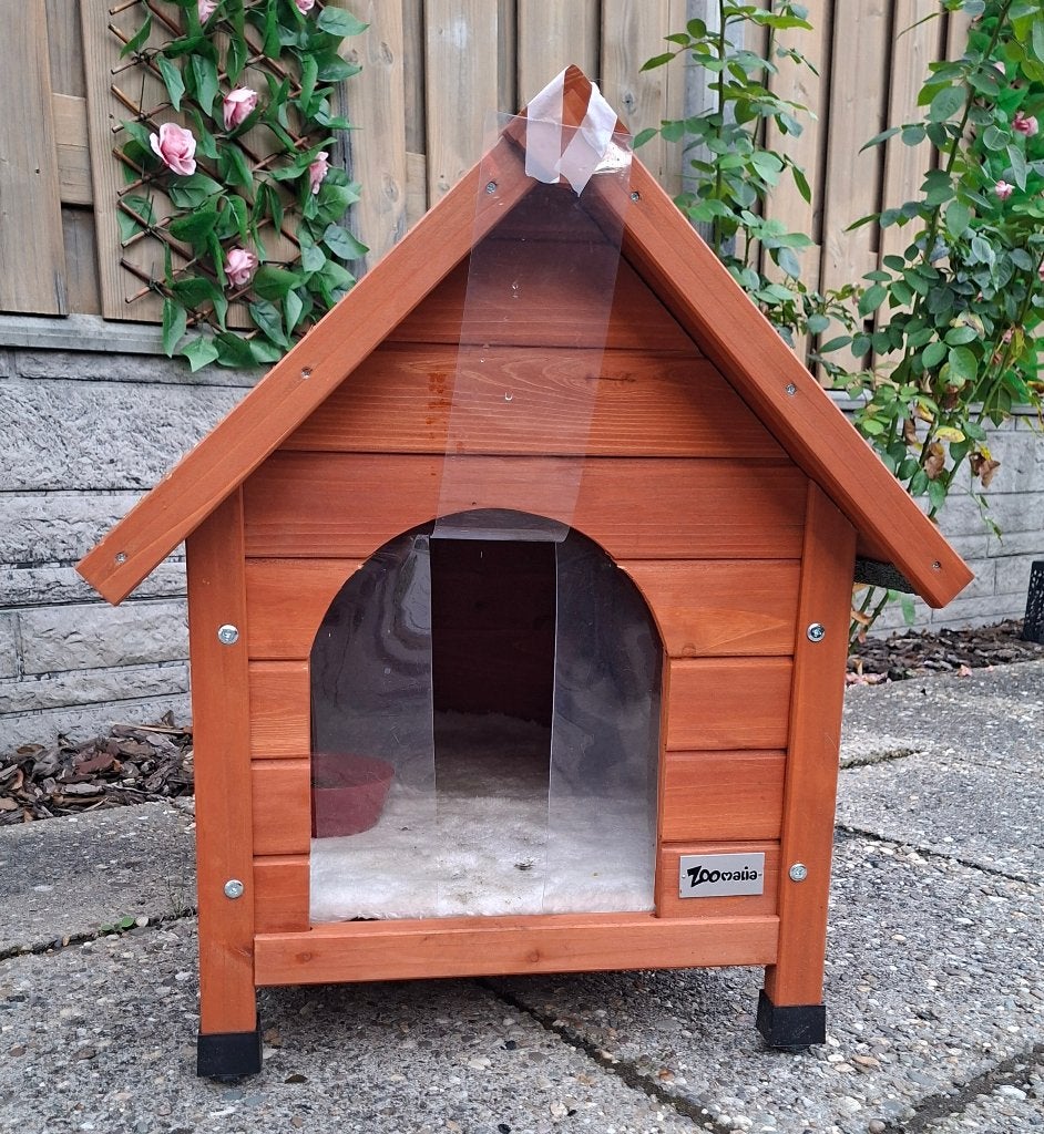 Hondenhok met isolatie, Dieren en Toebehoren, Ophalen, Zo goed als nieuw, 75 tot 110 cm, 65 tot 100 cm