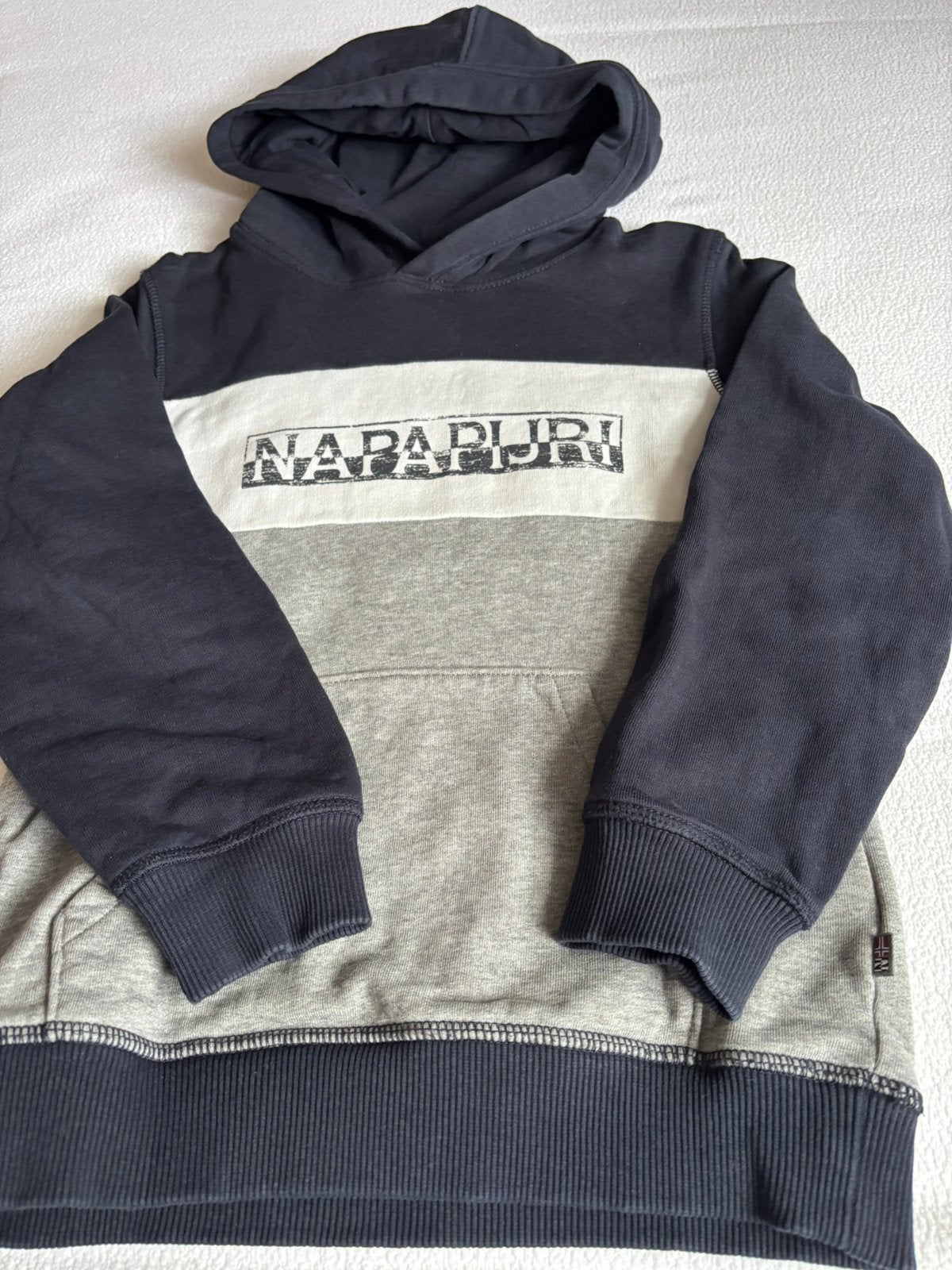 Napapijri jongens trui maat 08/130-128, Kinderen en Baby's, Ophalen of Verzenden, Zo goed als nieuw, Jongen, Trui of Vest