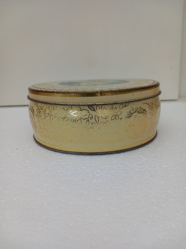 Vintage snoep/koek blik, Verzamelen, Ophalen of Verzenden, Gebruikt, Koek(jes), Overige merken