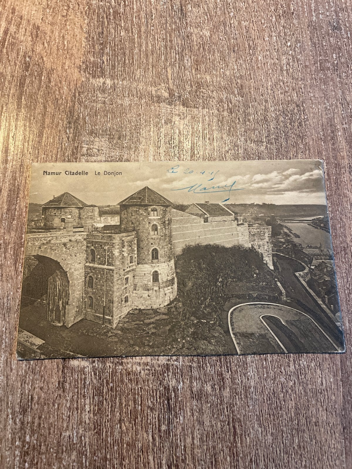 Oude Postkaart Namen Citadel Le Donjon - Voor 1920, Ophalen of Verzenden, Gelopen, Namen