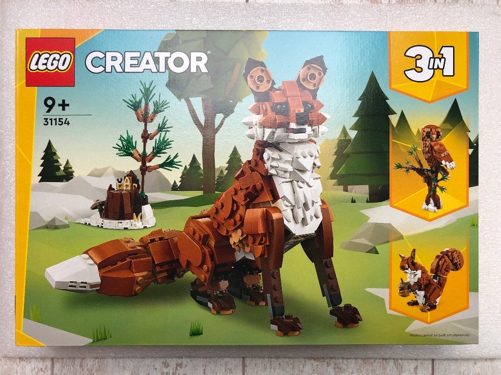 LEGO® Creator 3 in 1 - 31154 Forest Animals: Red Fox *Nieuw*, Lego, Nieuw, Ophalen of Verzenden, Ongeopend/sealed