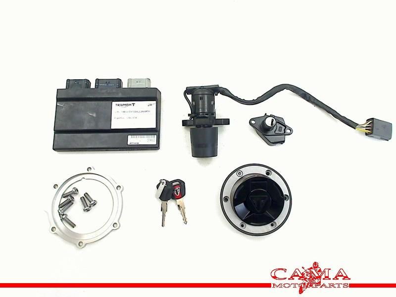 Slotenset Triumph Street Triple 765 RS 2020- 2021 1290304, Gebruikt, P.J. Troelstraweg 8, MAASSLUIS 3144 CX, Zuid Holland, , Nederland