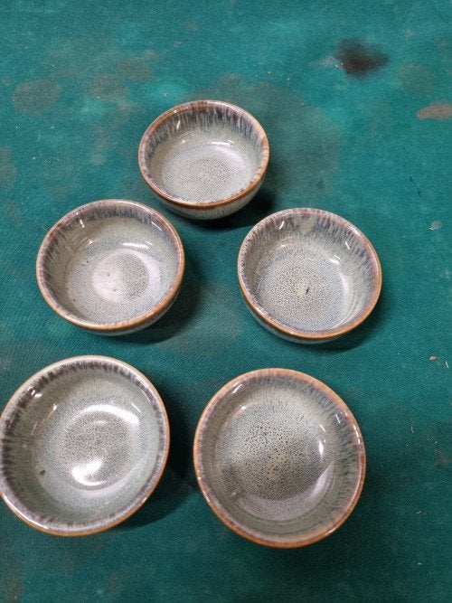 schaaltjes dille en kamille groen, Ophalen of Verzenden
