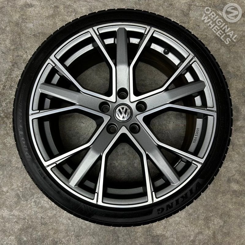 19 inch GMP velgen + zomerbanden Volkswagen Golf Caddy, Auto-onderdelen, Banden en Velgen, 19 inch, Gebruikt, -, -