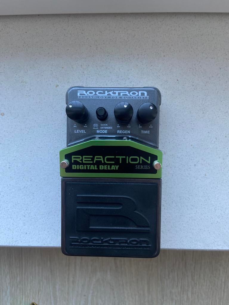 Rocktron Reaction series digital delay effect pedaal, Ophalen of Verzenden, Zo goed als nieuw