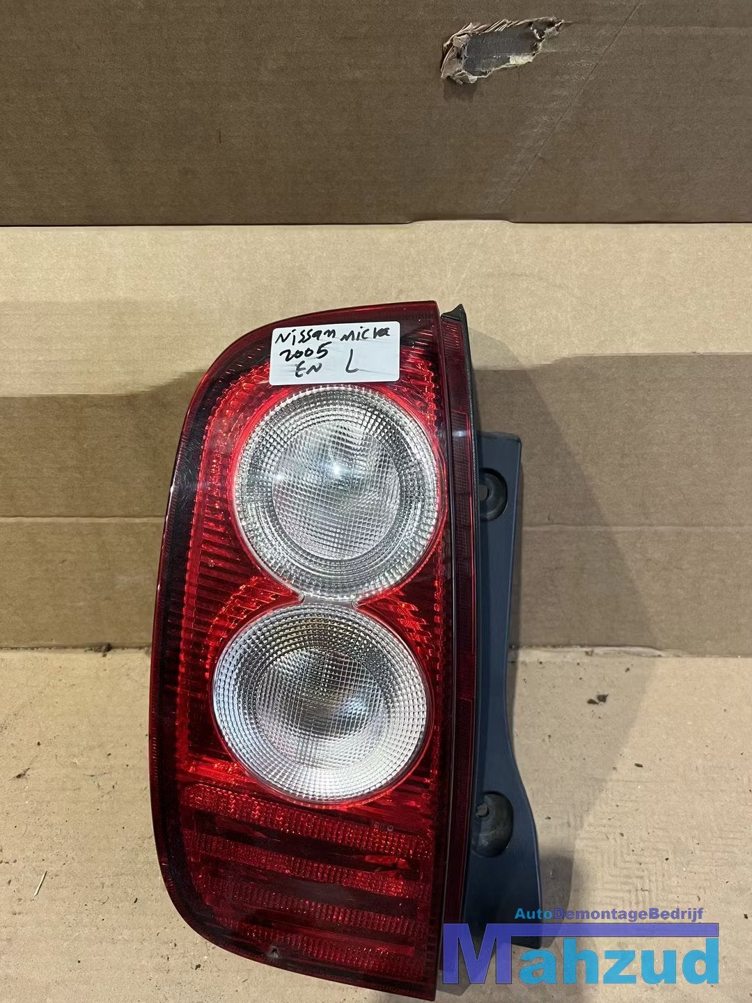 NISSAN MICRA 3 K12 links achterlicht left backlight UK ENGEL, Takashima 1-chome 1-1
220-8686  Yokohama, Ophalen of Verzenden, NISSAN_SR@mail.nissan.co.jp