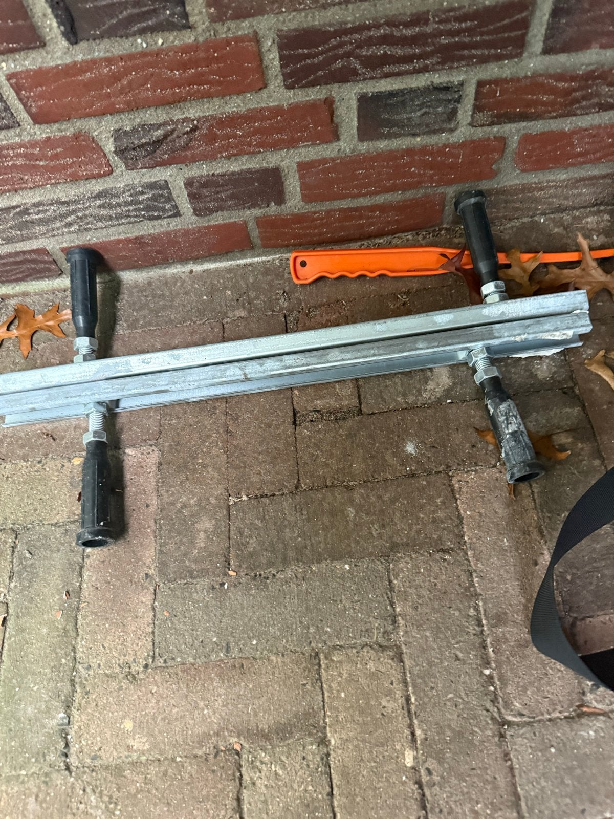 Steunen voor ligbad, Ophalen, Gebruikt, Bad