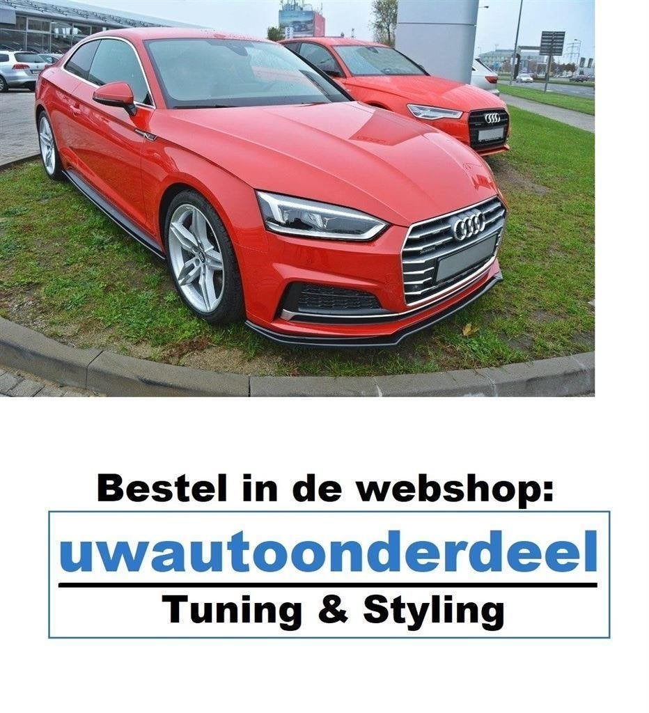 Maxton Design Spoiler Voorspoiler Lip Geschikt Voor Audi A5, Verzenden