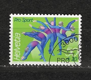 Sport-37 Zwitserland 1404, Ophalen of Verzenden, Gestempeld, Sport