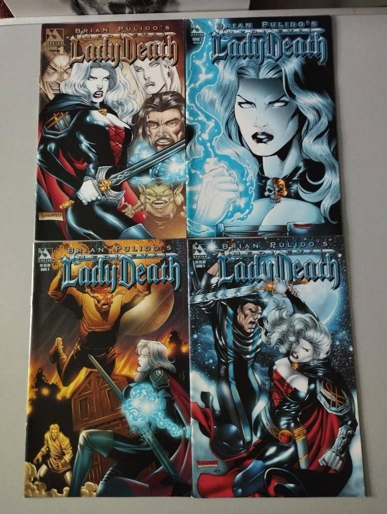 Medieval Lady death compleet, Boeken, Ophalen, Amerika, Complete serie of reeks, Nieuw
