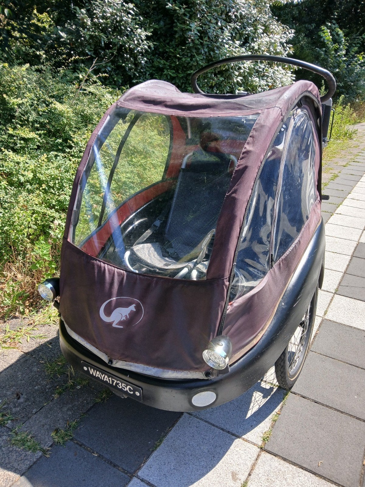 kangaroo winther bakfiets, Ophalen, Gebruikt, 4 kinderen of meer, Elektrisch