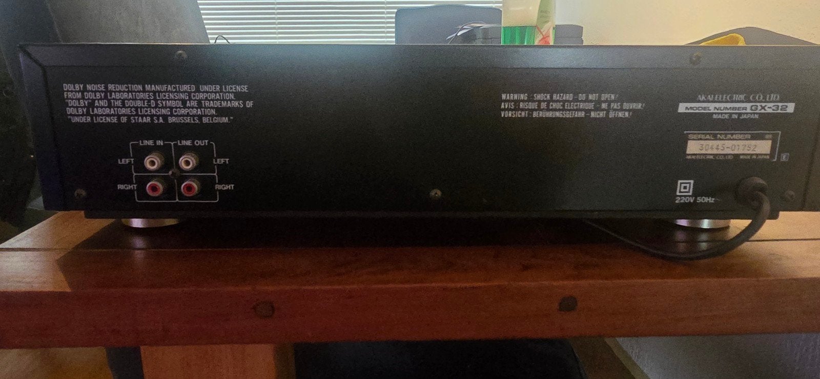 Akai GX-32 Stereo Cassettedeck - Uitstekende Staat, Ophalen, Enkel, Akai, Tiptoetsen