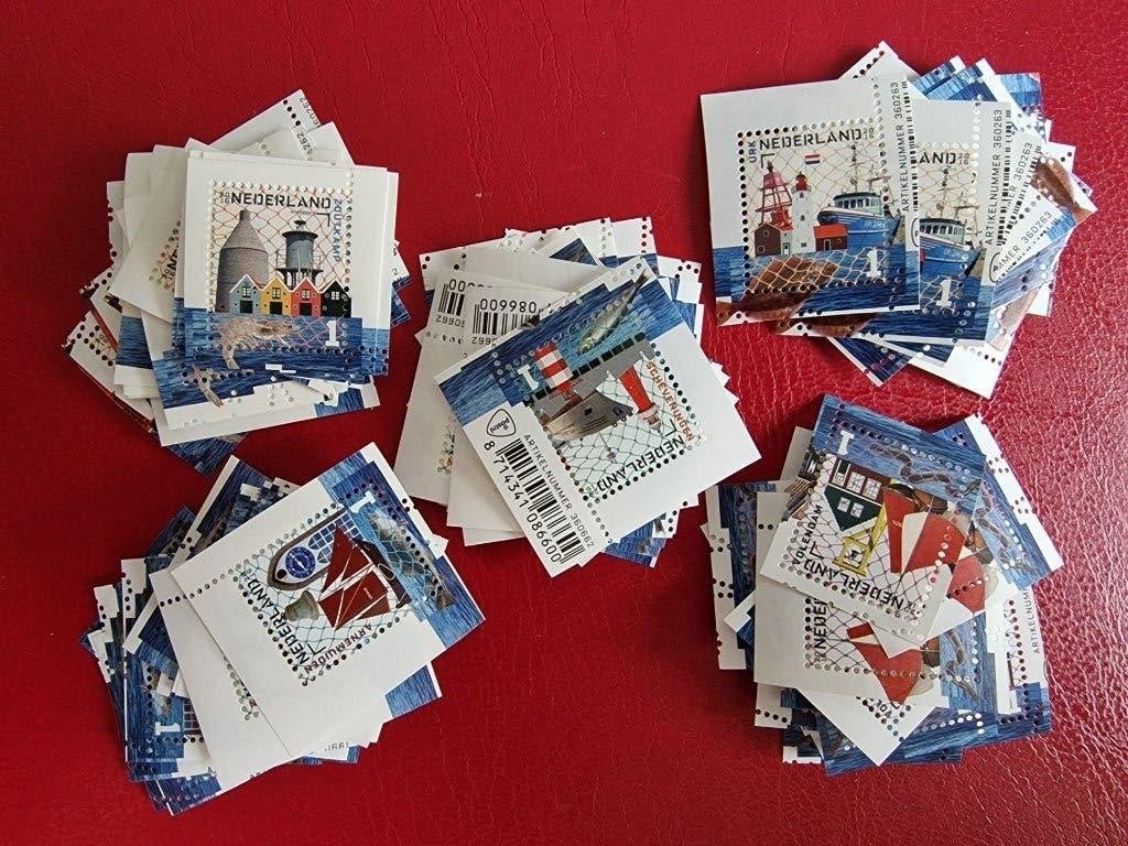 100x Tarief 1 nominaal frankeergeldig €140,-. Kleinformaat., Ophalen of Verzenden, Na 1940, Postfris