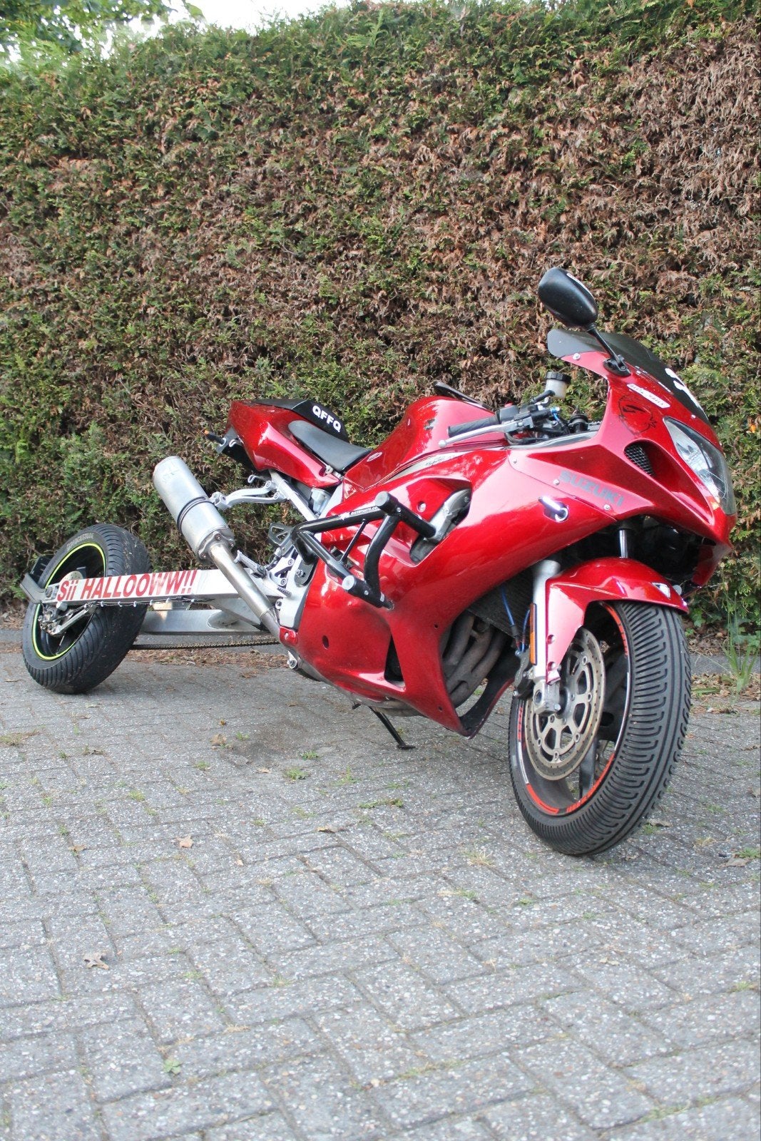 Verlgende gsxr 600, Motoren, Sportuitlaat, 4 cilinders, Motorrijbewijs A, Super Sport