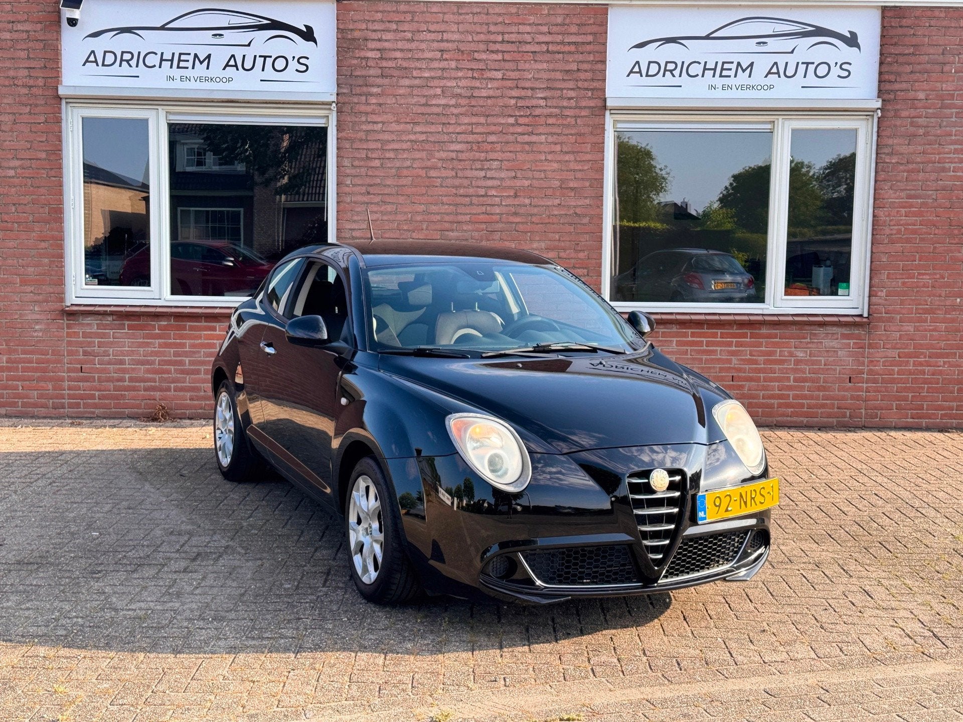 Alfa Romeo MiTo 1.4 Progression Trekhaak airco nette auto, Auto's, Alfa Romeo, Voorwielaandrijving, Gebruikt, 1055 kg, Bedrijf