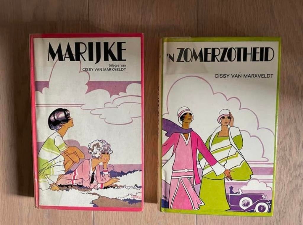 Cissy van Marxveldt: Marijke Trilogie & 'n Zomerzotheid, Ophalen of Verzenden, Gelezen, Nederland