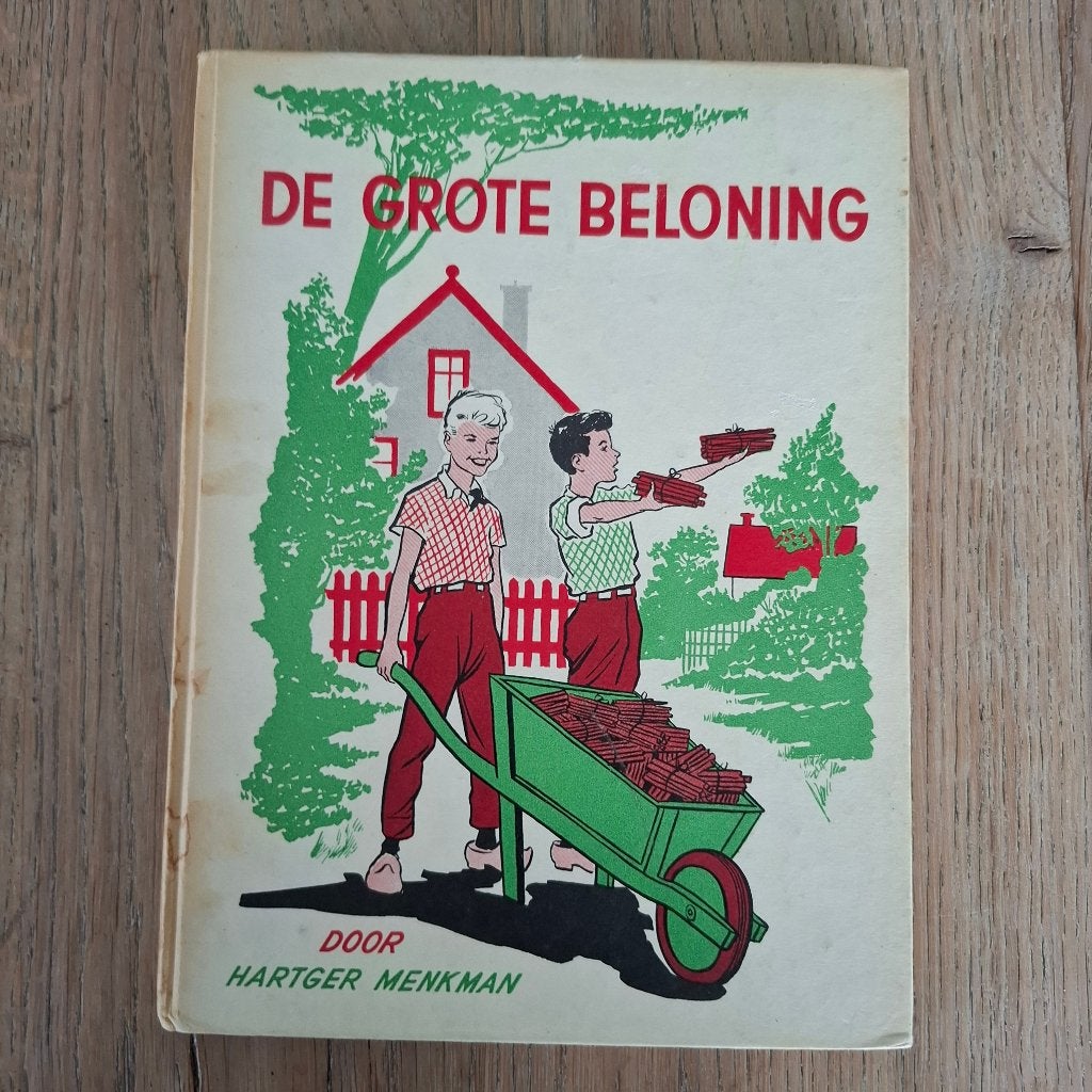 De grote beloning hartger menkman, Antiek en Kunst, Ophalen of Verzenden