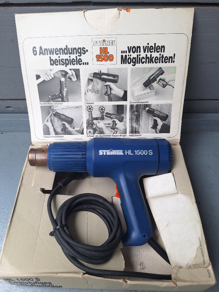 Steinel HL1500S hetelucht fohn, Ophalen of Verzenden, Gebruikt