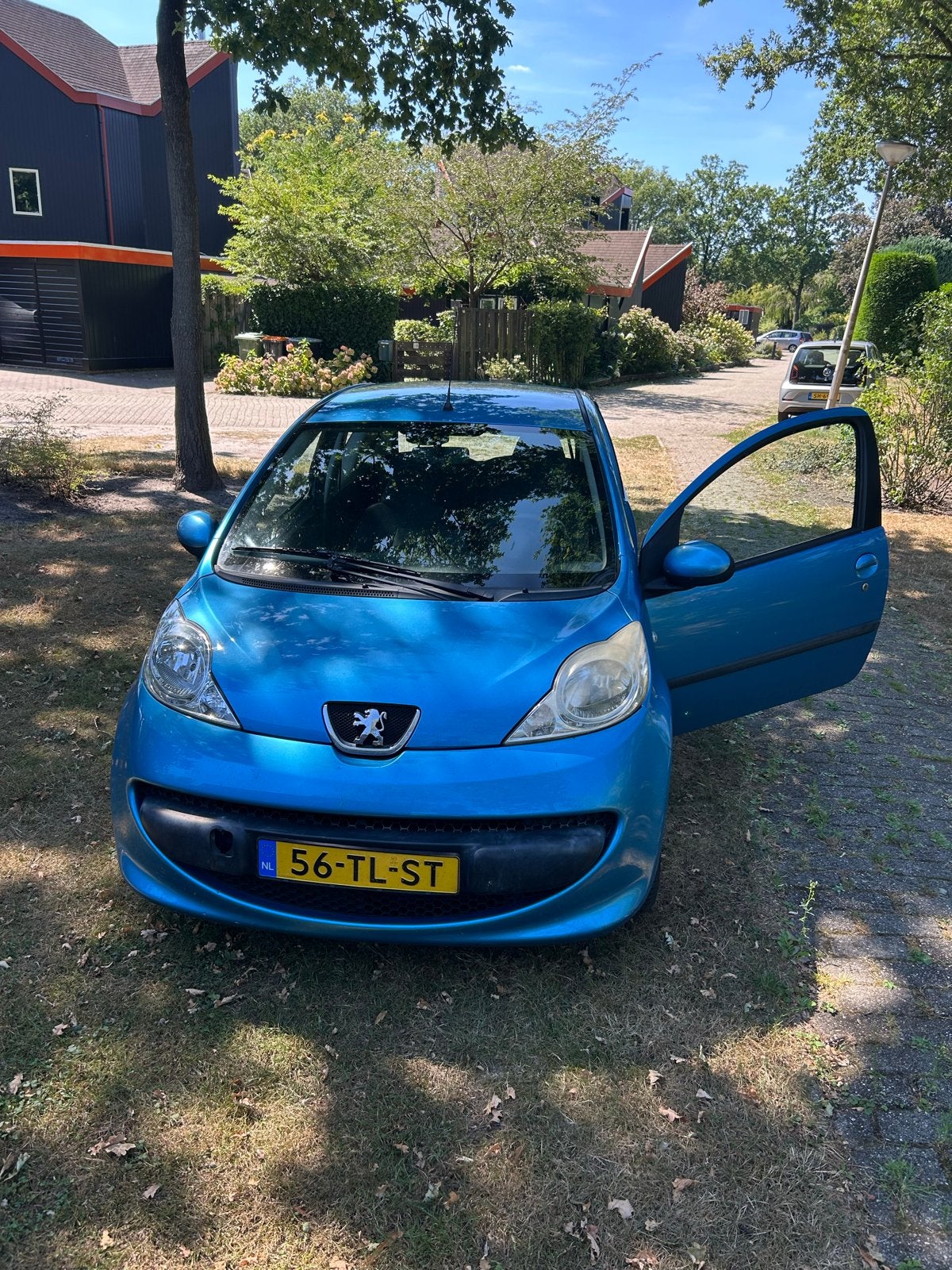 Peugeot 107 1.0 12V 3DR 2006 Blauw, Voorwielaandrijving, Stof, 765 kg, 68 pk