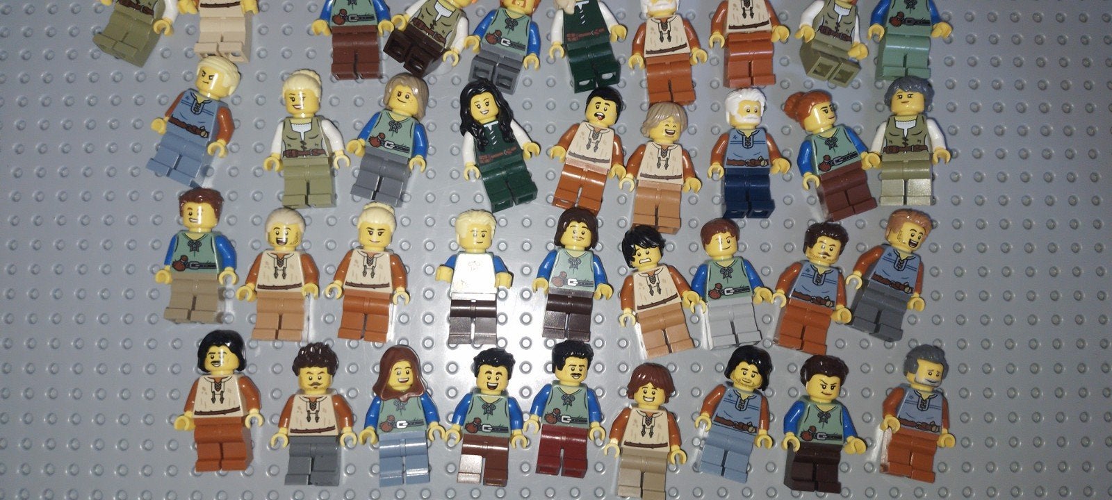 Castle - Losse peasants/dorpelingen/boeren, Lego, Nieuw, Ophalen of Verzenden, Minifiguur