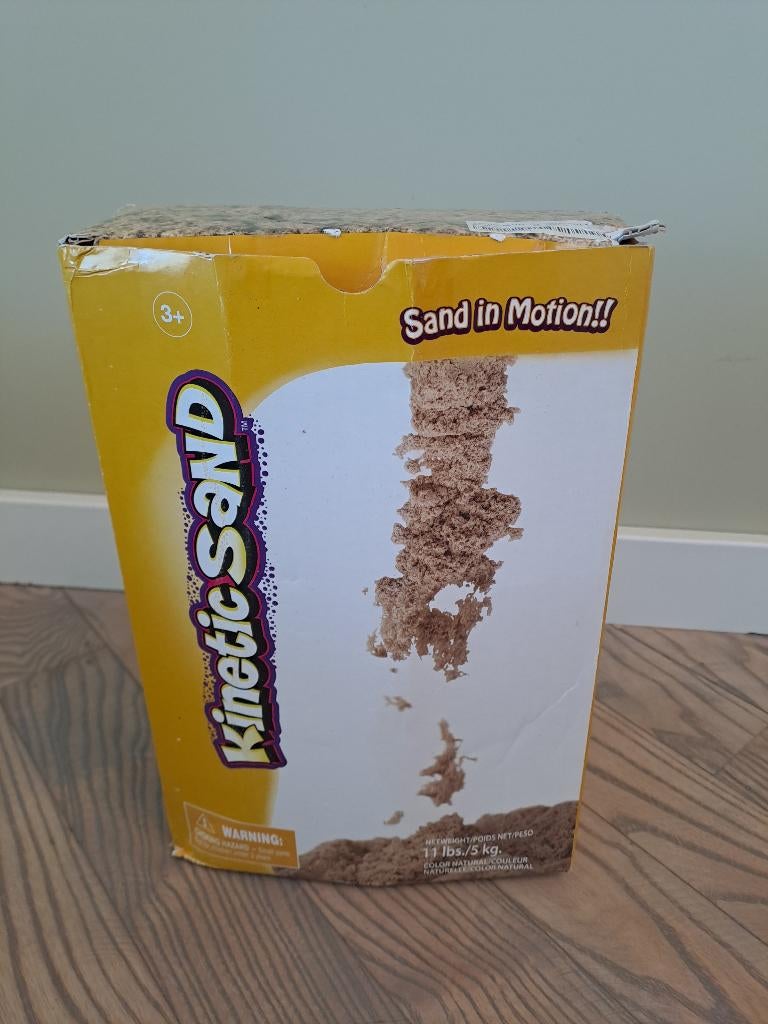 Magisch zand/ Kinetisch zand / kinetic sand 5 kg, Kinderen en Baby's, Speelgoed | Educatief en Creatief, Ophalen, Gebruikt