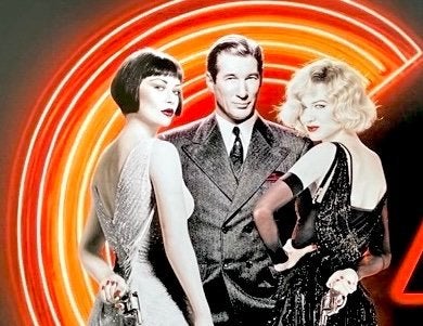 Chicago (2002) - Bioscoop banner / filmposter, Verzamelen, Ophalen, A1 t/m A3, Film en Tv, Rechthoekig Staand