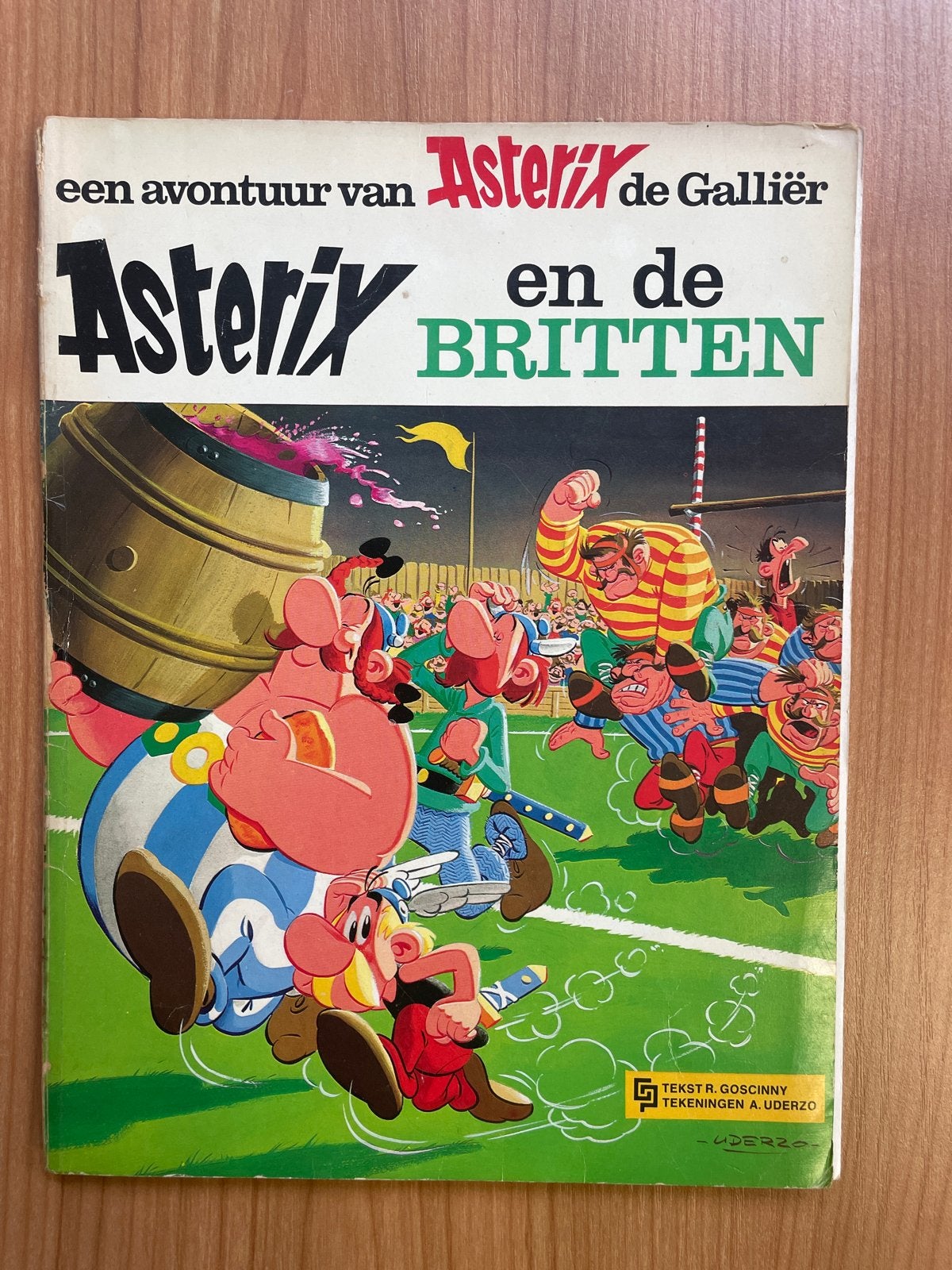 Asterix en de Britten, Eén stripboek, Ophalen of Verzenden, Gelezen