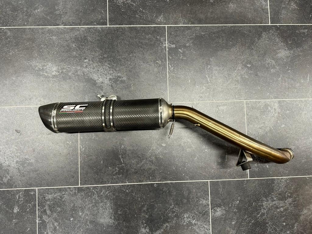 Triumph Tiger 1200 Explorer SC Project uitlaat demper, Ophalen, Gebruikt