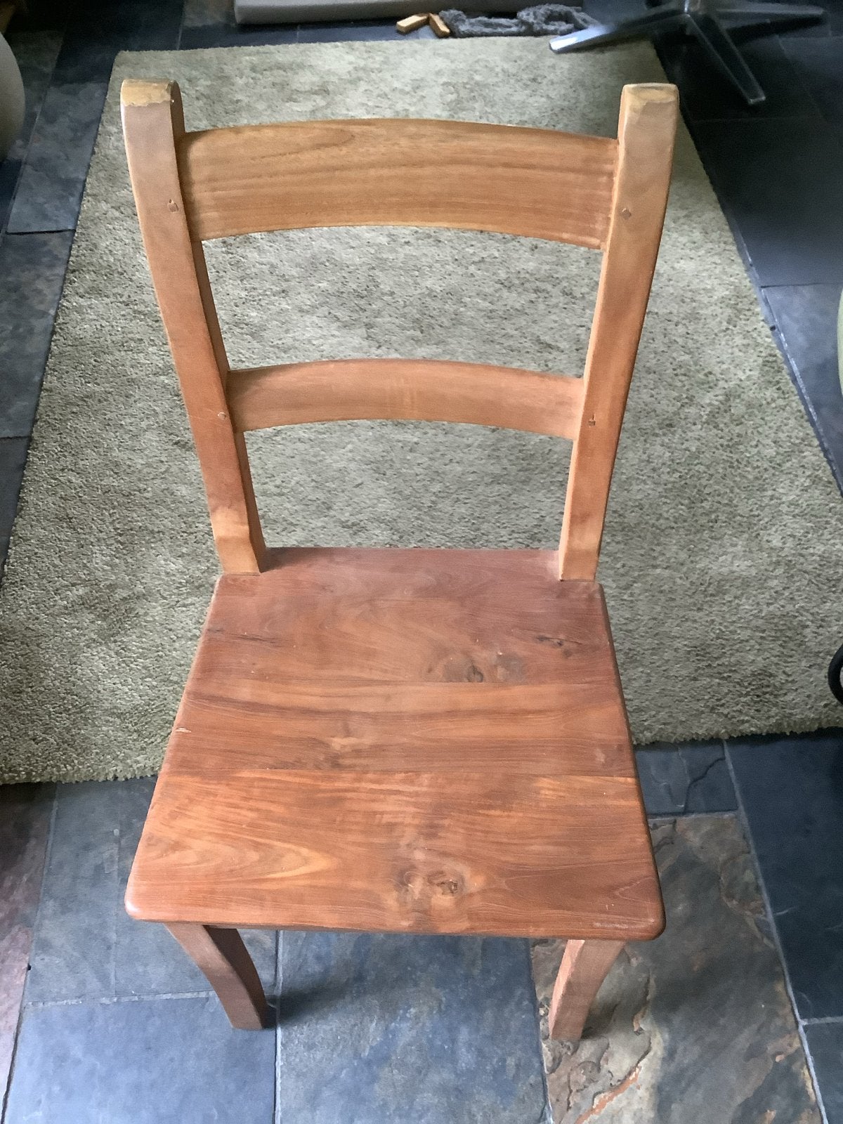 Teak Keukenstoel - Robuust en Stijlvol, Ophalen, Gebruikt, Bruin, Vijf, Zes of meer stoelen