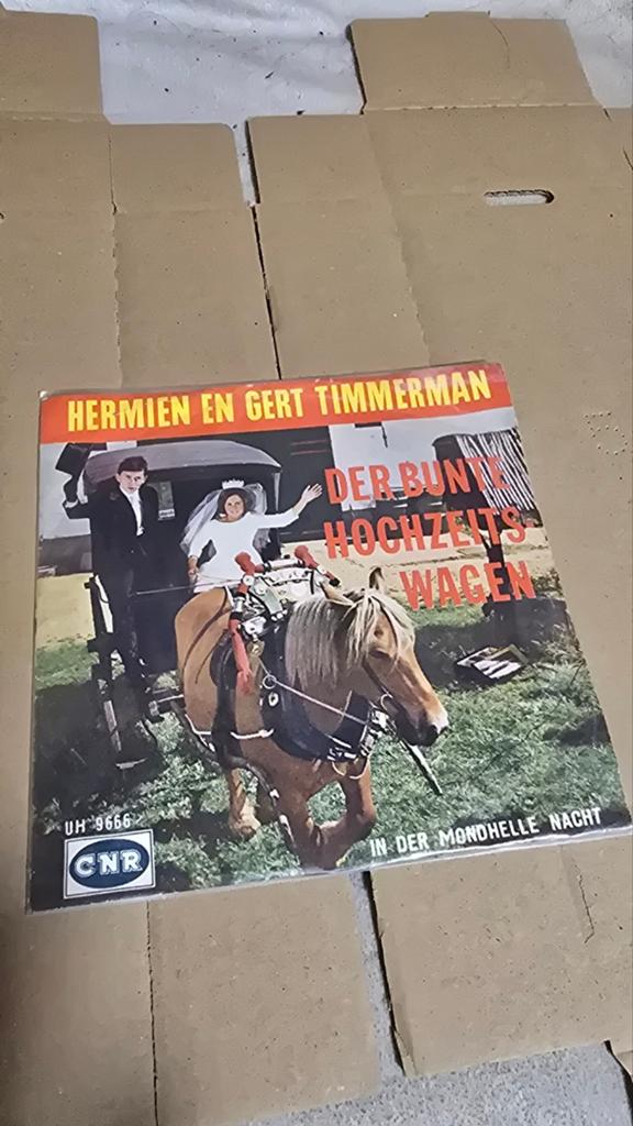 Hermien en Gert Timmerman - Der Bunte Hochzeitswagen, Cd's en Dvd's, Vinyl | Nederlandstalig, Gebruikt, Levenslied of Smartlap