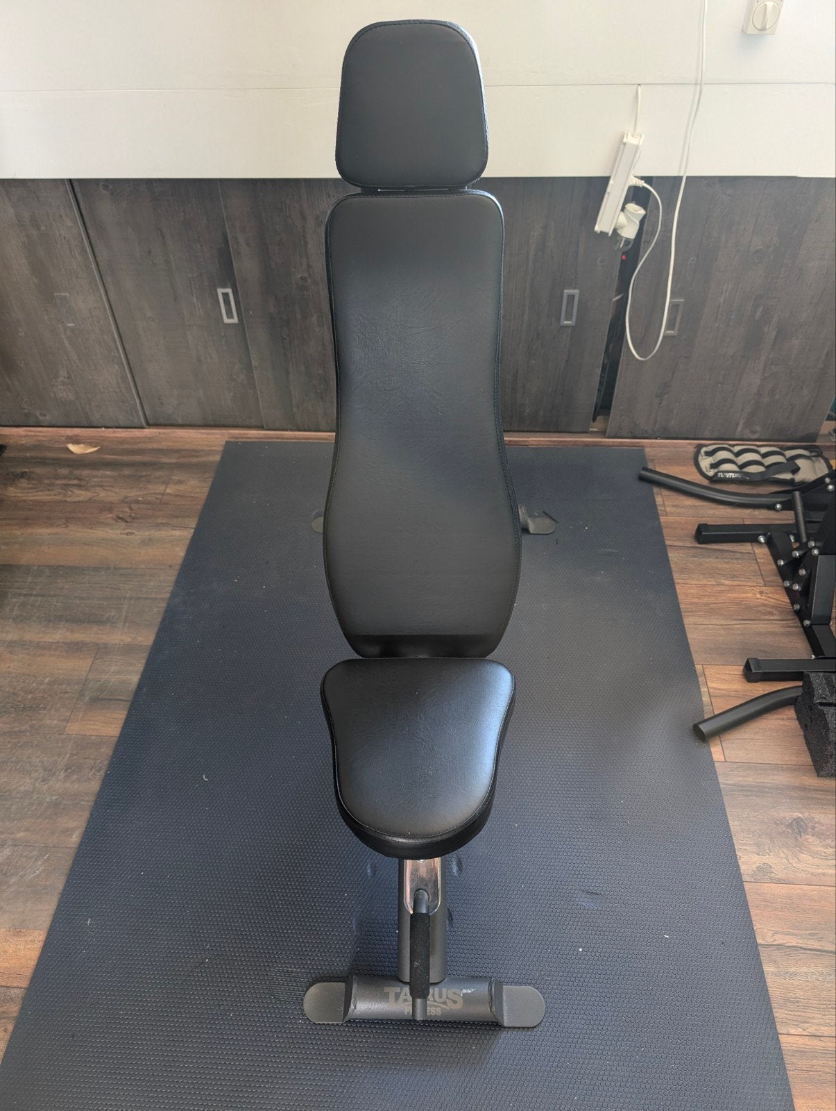 sport bank van Taurus fitness, Sport en Fitness, Fitnessmaterialen, Ophalen, Gebruikt, Benen, Fitnessbank