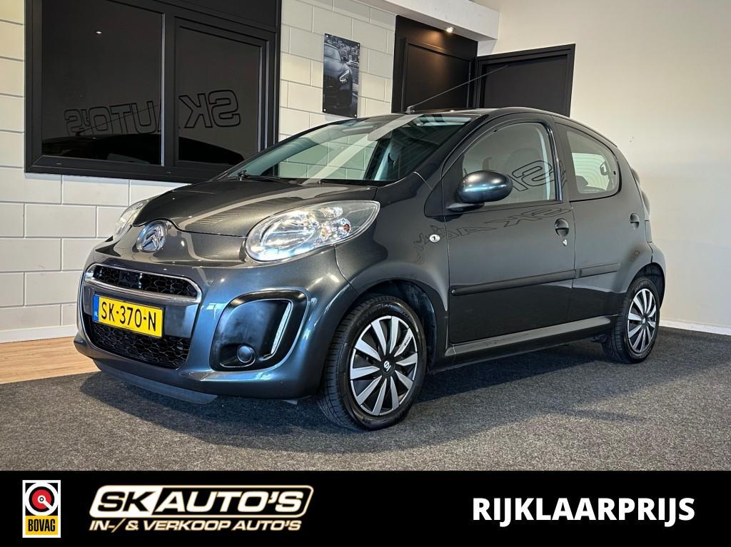 Citroen C1 1.0 COLLECTION l 5DRS l AIRCO l ELEK RAMEN l LED, Voorwielaandrijving, Euro 5, Gebruikt, Met garantie (alle)