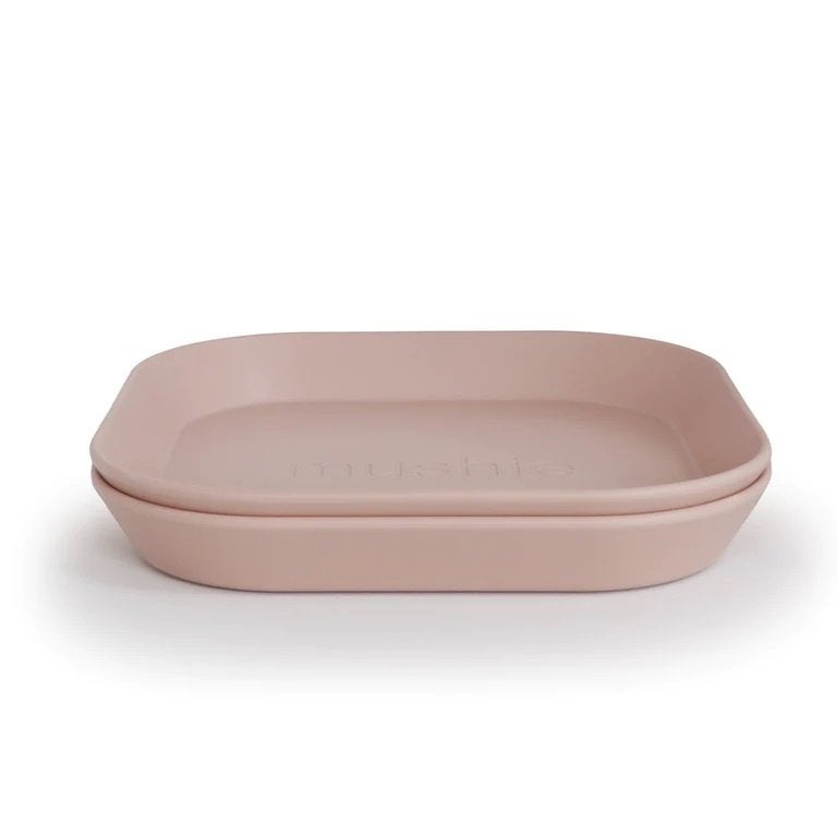 Kinderbord Bord Vierkant Blush Roze (set 2) Mushie, 5870 W Fuqua Street - Suite 200 Houston, TX, 77085, Overige typen, Nieuw, Support@mushie.com