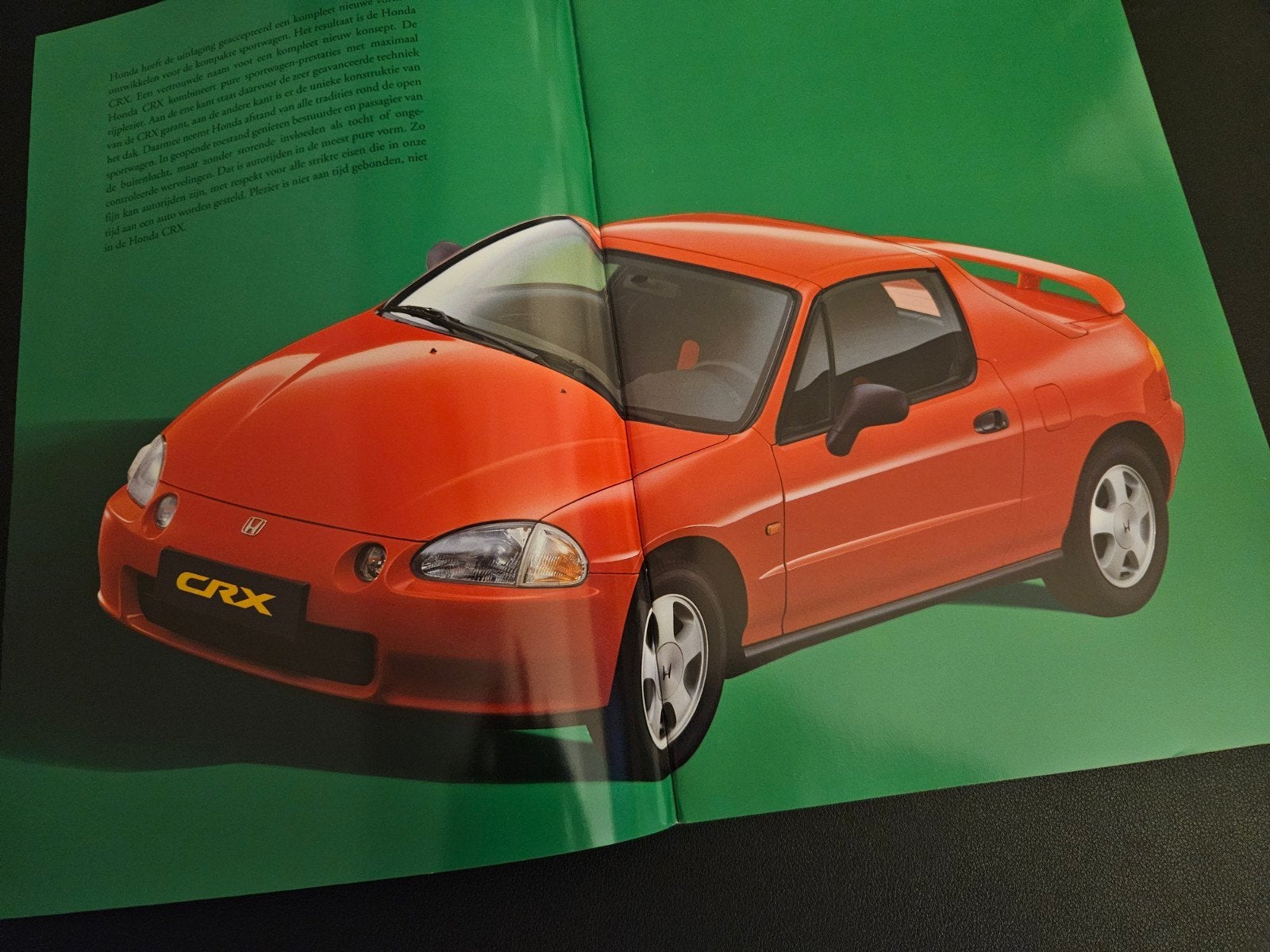 Brochure Honda CRX 1992, Ophalen of Verzenden, Zo goed als nieuw, Honda
