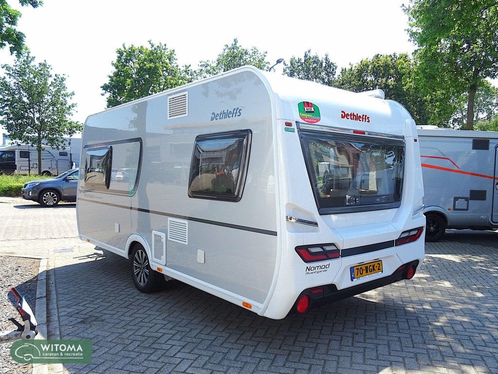 Dethleffs Camper Avantgarde 460 LE mooi compleet, Standaardzit, Schokbreker, Bedrijf, Tot en met 3