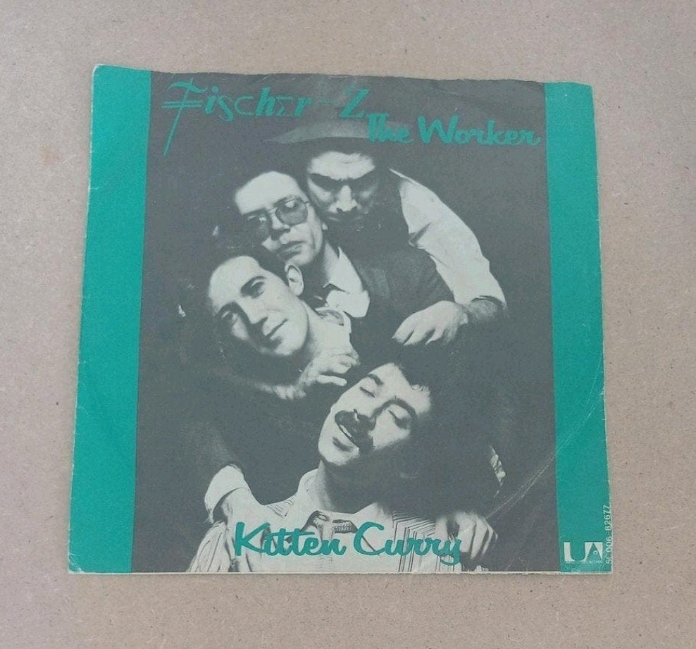 Fischer - Z - The Worker, Gebruikt, 7 inch, Ophalen of Verzenden, Pop