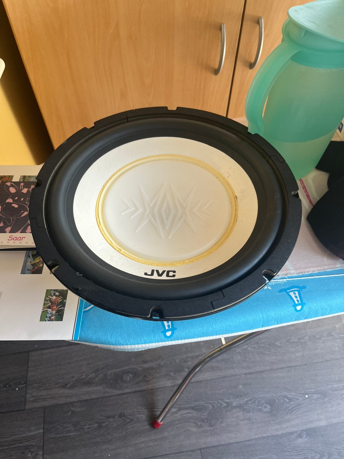 Jvc subwoofer en 2 boxen, Ophalen, Zo goed als nieuw