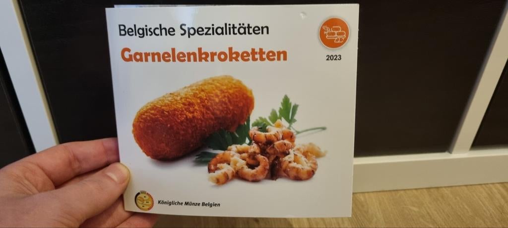 WMF set garnalenkroketten met handtekening muntmeester, Verzenden, Overig, Setje
